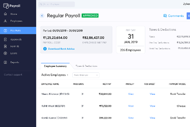 Zoho Payroll